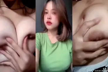 Hijabers Tiktok Baju Hijau Toge Montok Memek Digenjot Brutal